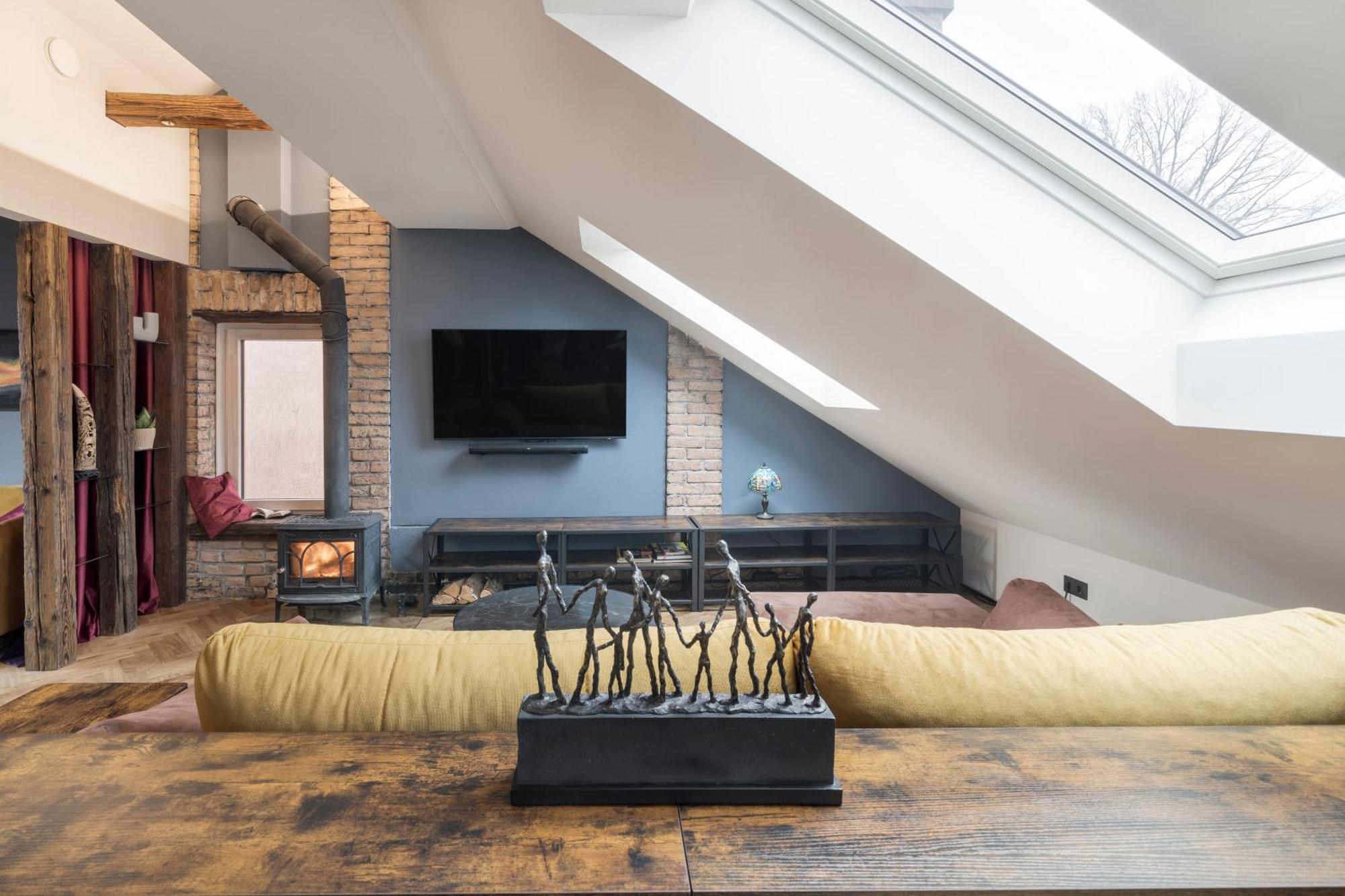 Cozy Penthouse Leilighet VNO Eksteriør bilde